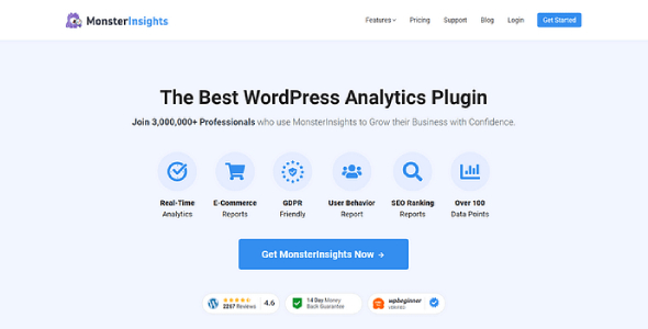 Monsterinsights Page Insights Addon
