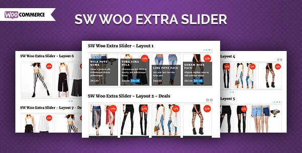 Woo Extra Slider – WooCommerce WordPress Slider Plugin